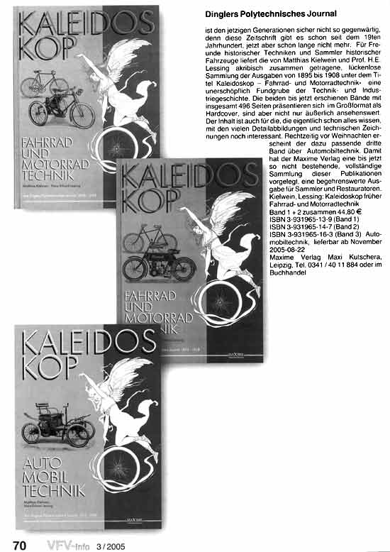 Buchrezension in VFV-Info